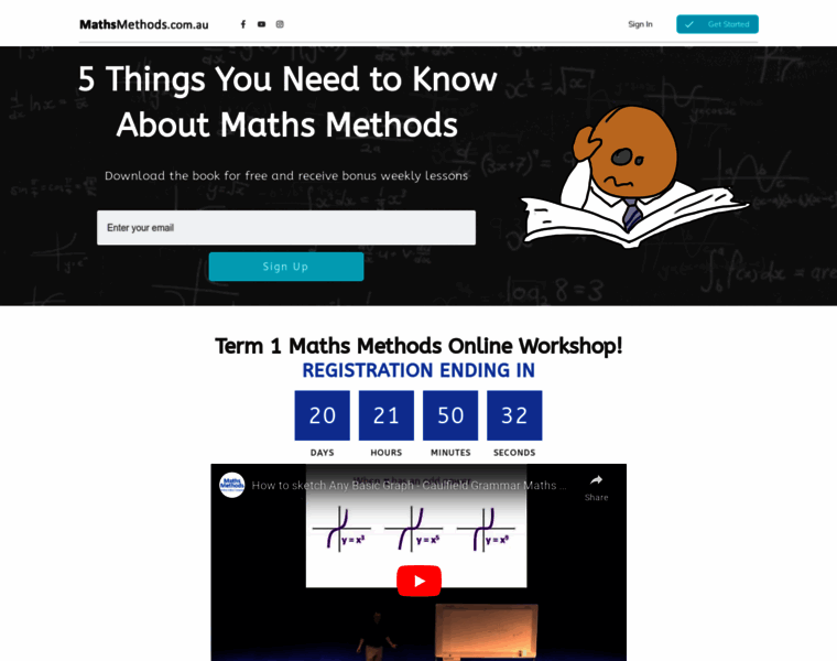 Mathsmethods.com.au thumbnail