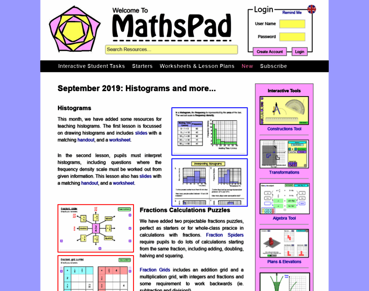 Mathspad.co.uk thumbnail