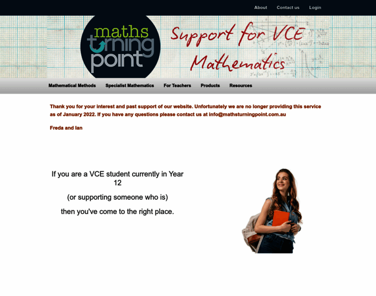 Mathsturningpoint.com.au thumbnail
