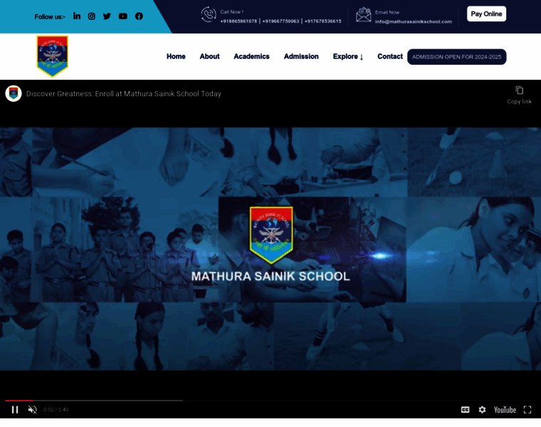 Mathurasainikschool.com thumbnail Mathurasainikschool.com thumbnail