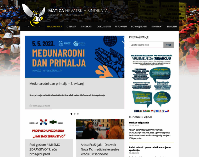 Matica-sindikata.hr thumbnail