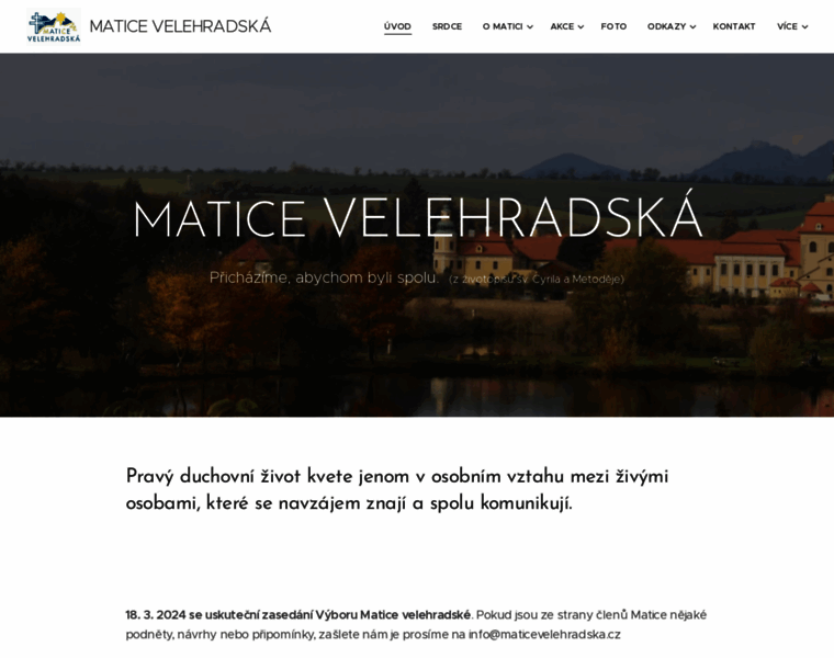 Maticevelehradska.cz thumbnail
