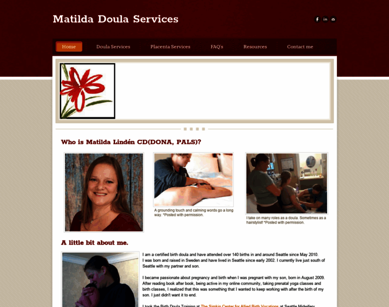 Matildadoula.com thumbnail