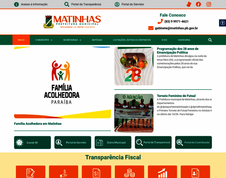 Matinhas.pb.gov.br thumbnail