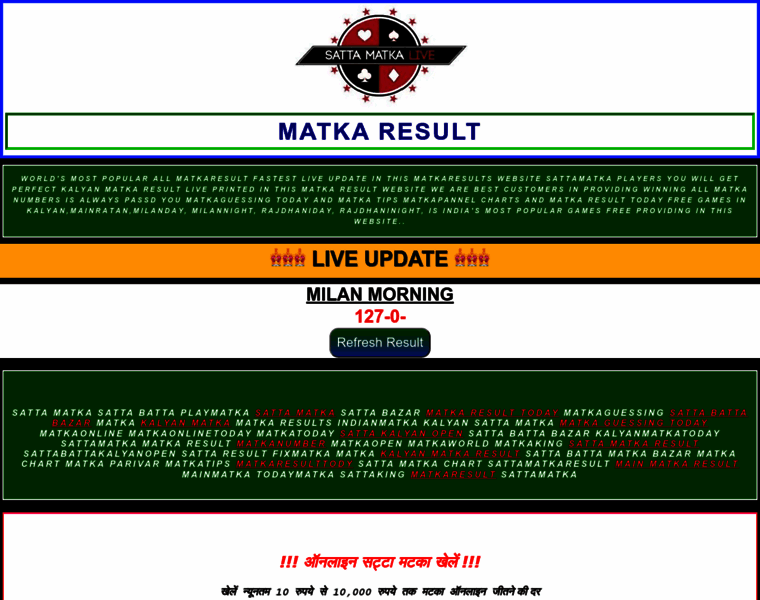 Matka-result.net thumbnail
