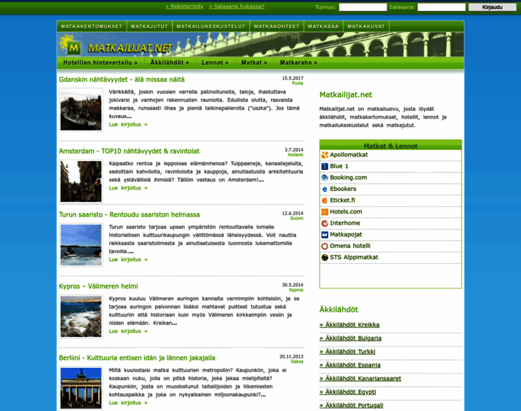 Matkailijat.net thumbnail Matkailijat.net thumbnail