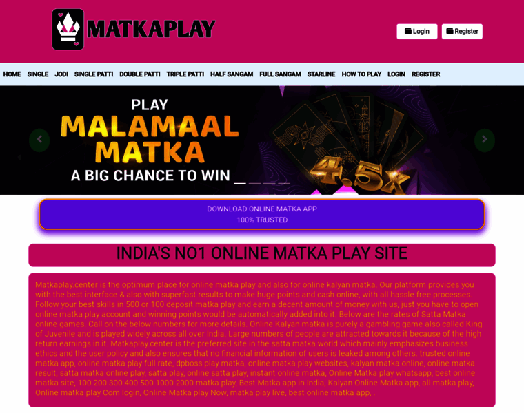 Matkaplay.center thumbnail