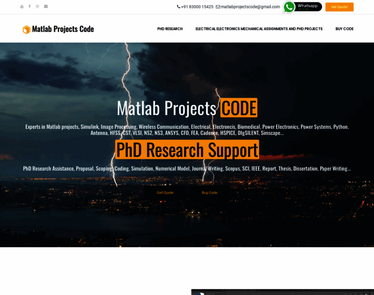 Matlabprojectscode.com thumbnail