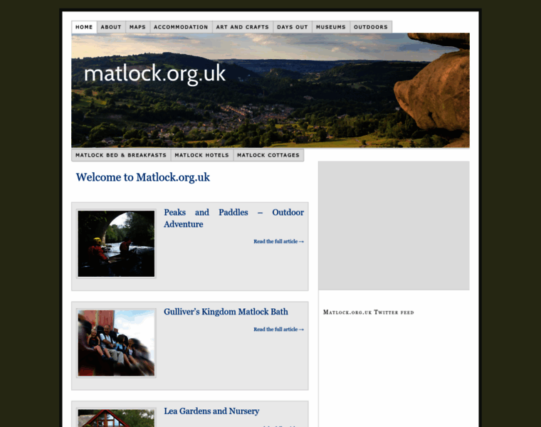 Matlock.org.uk thumbnail