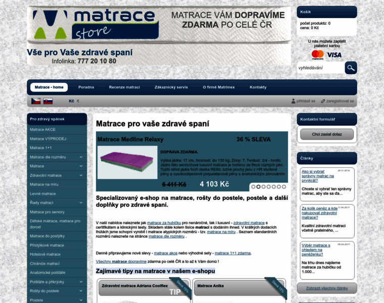 Matrace-store.cz thumbnail