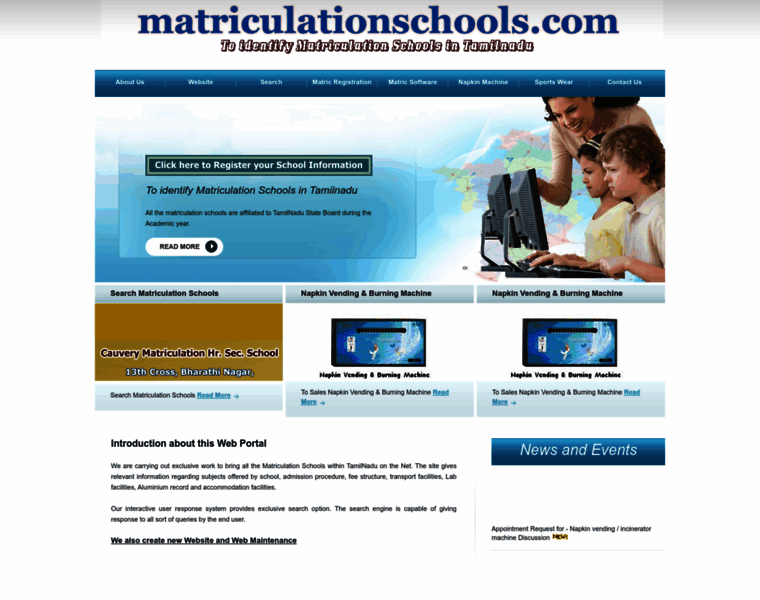 Matriculationschools.com thumbnail