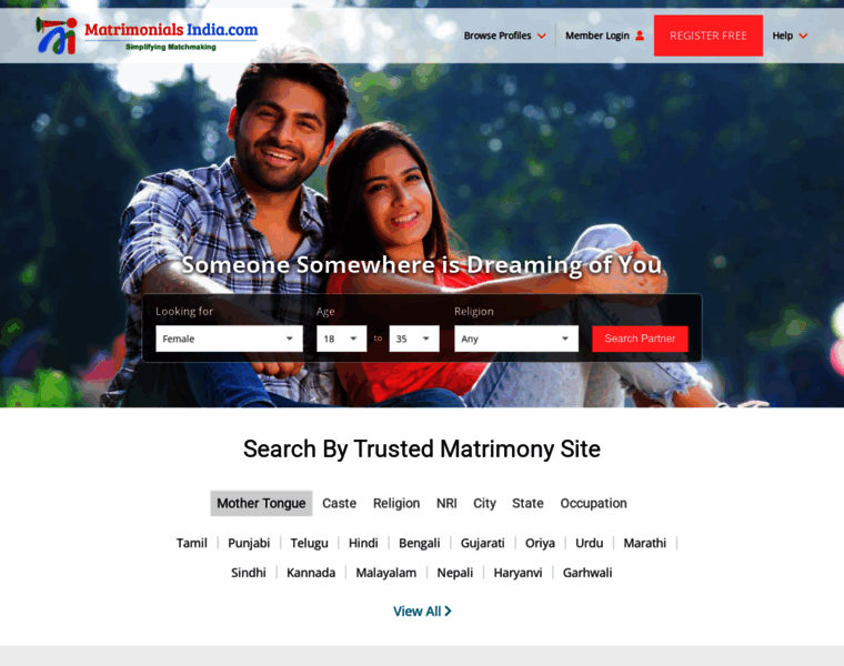 Matrimonialsindia.com thumbnail Matrimonialsindia.com thumbnail