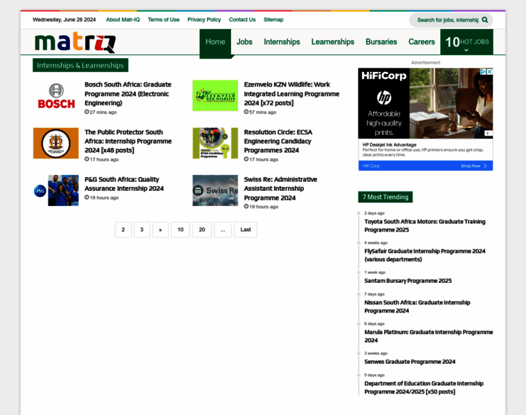 Matriq.co.za thumbnail Matriq.co.za thumbnail