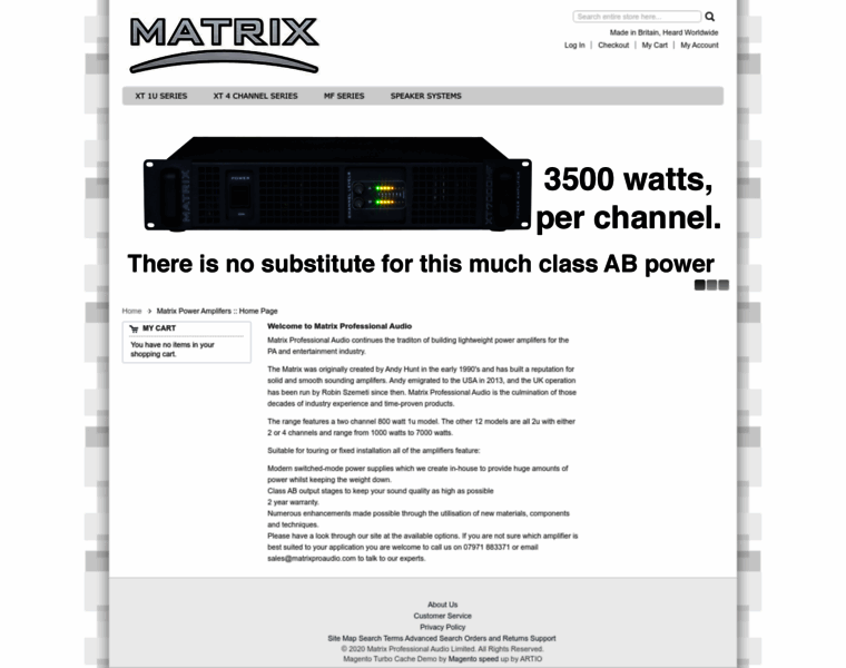 Matrixamplification.com thumbnail