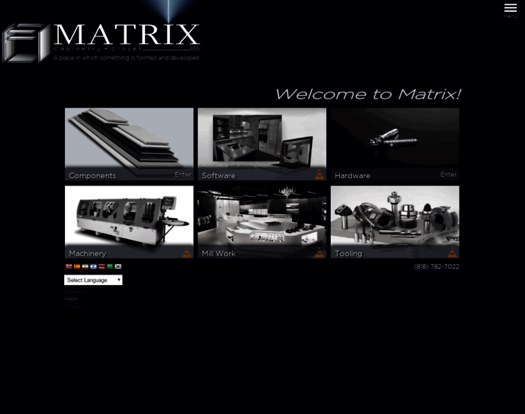 Matrixcabparts.net thumbnail