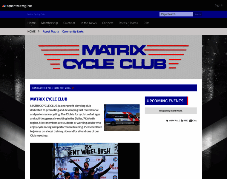 Matrixcycleclub.org thumbnail