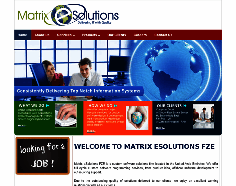 Matrixesolutions.com thumbnail