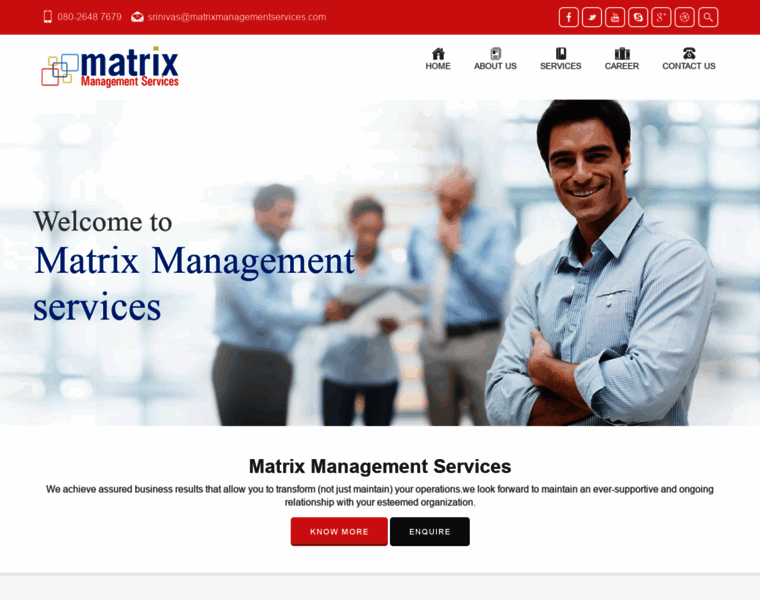 Matrixmanagementservices.com thumbnail