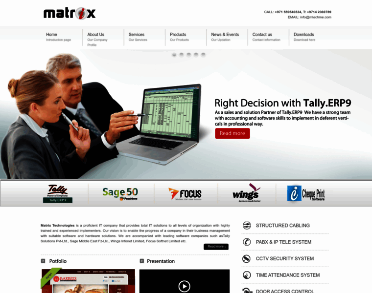Matrixtechnologiesme.com thumbnail