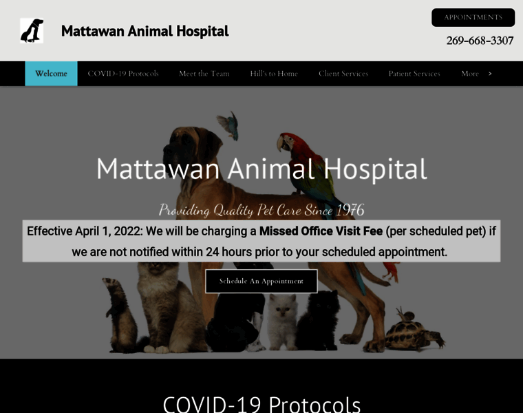 Mattawananimalhospital.com thumbnail