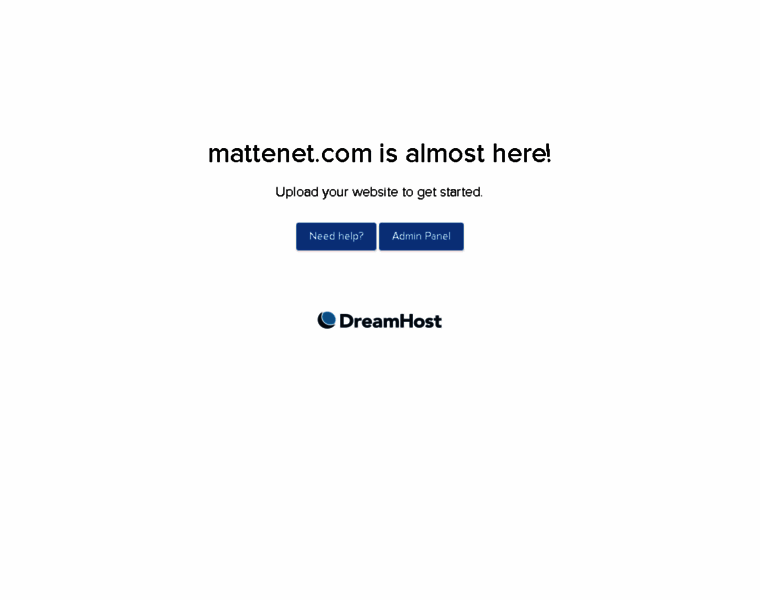 Mattenet.com thumbnail