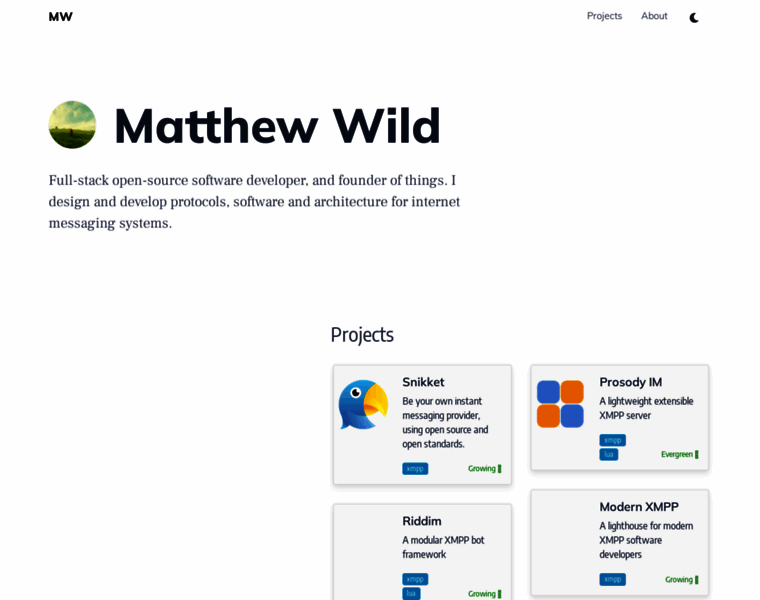 Matthewwild.co.uk thumbnail
