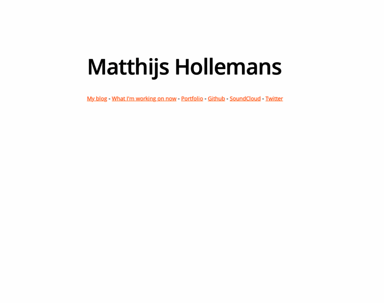 Matthijshollemans.com thumbnail