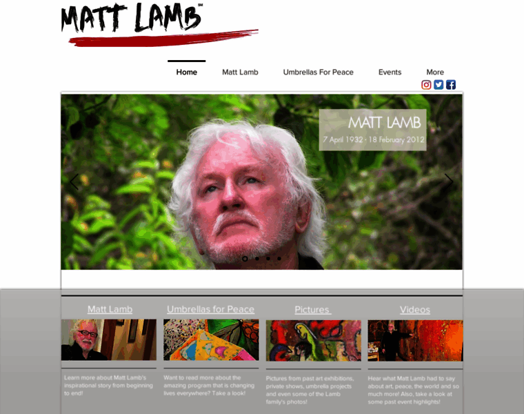 Mattlamb.com thumbnail