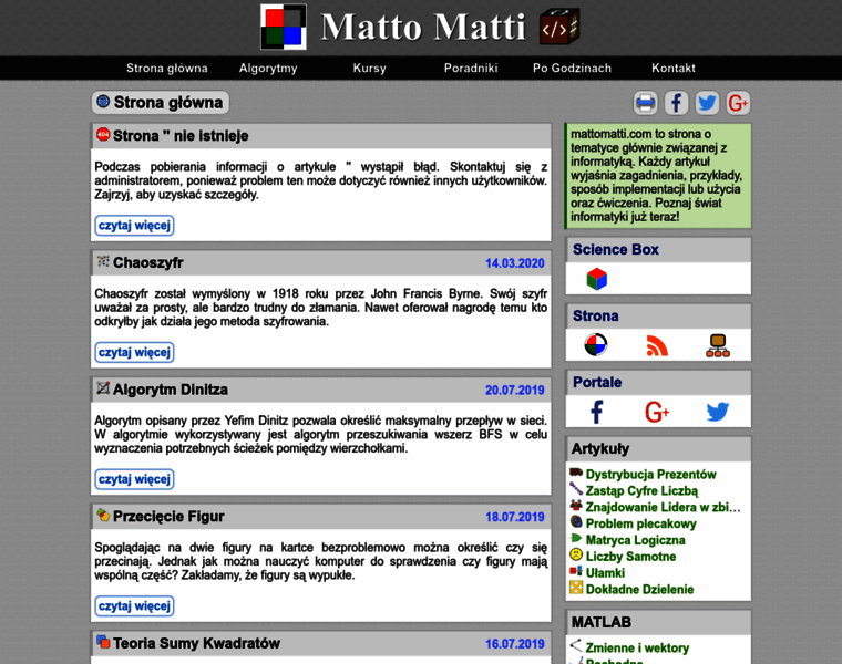 Mattomatti.com thumbnail
