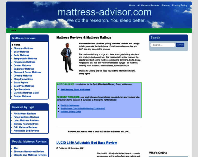 Mattress-advisor.com thumbnail