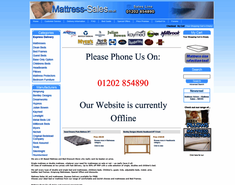 Mattress-sales.co.uk thumbnail