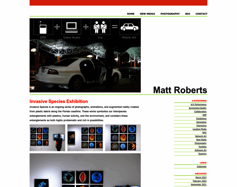 Mattroberts.info thumbnail
