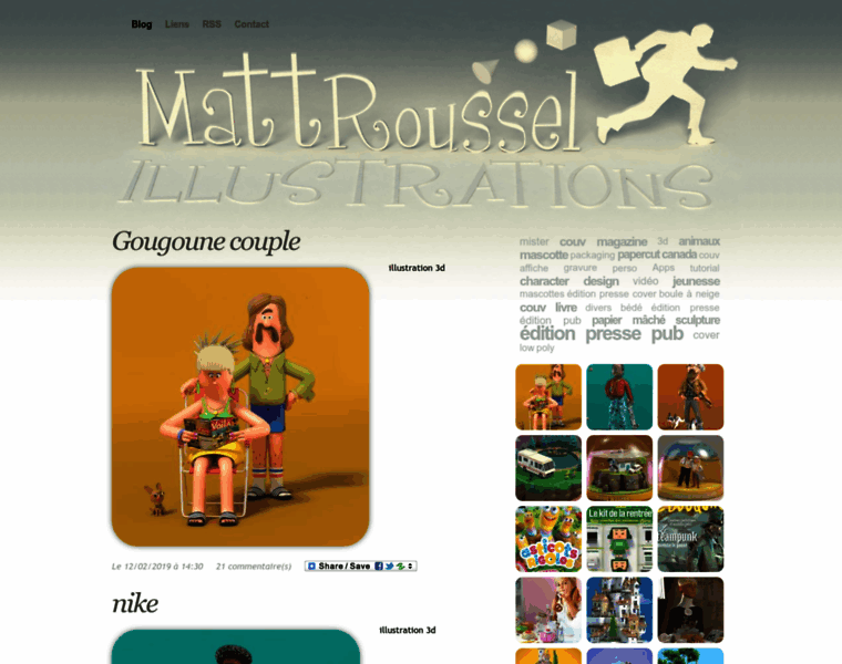 Mattroussel.com thumbnail
