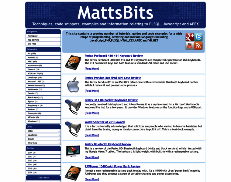 Mattsbits.co.uk thumbnail