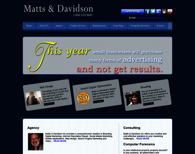 Mattsdavidson.com thumbnail