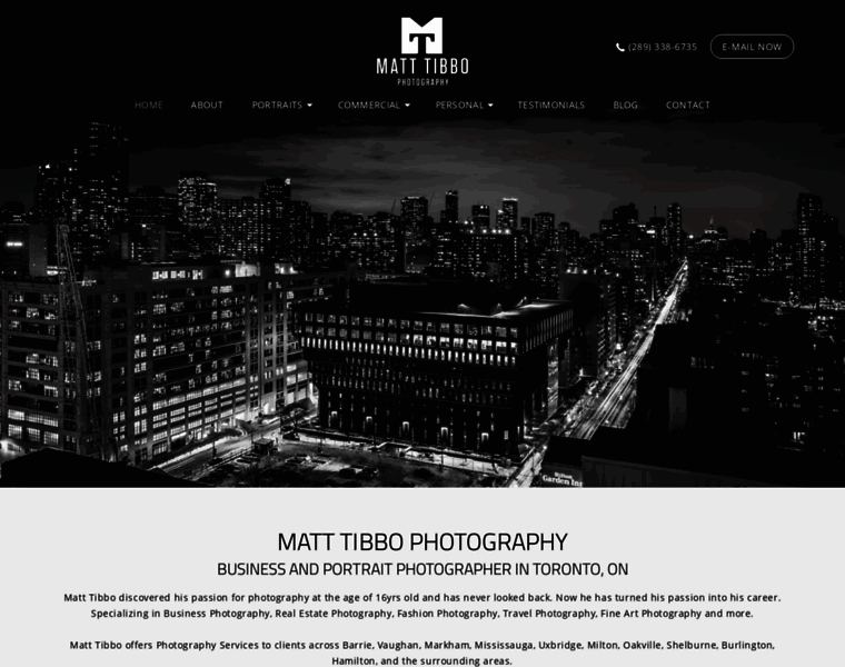 Matttibbophotography.com thumbnail