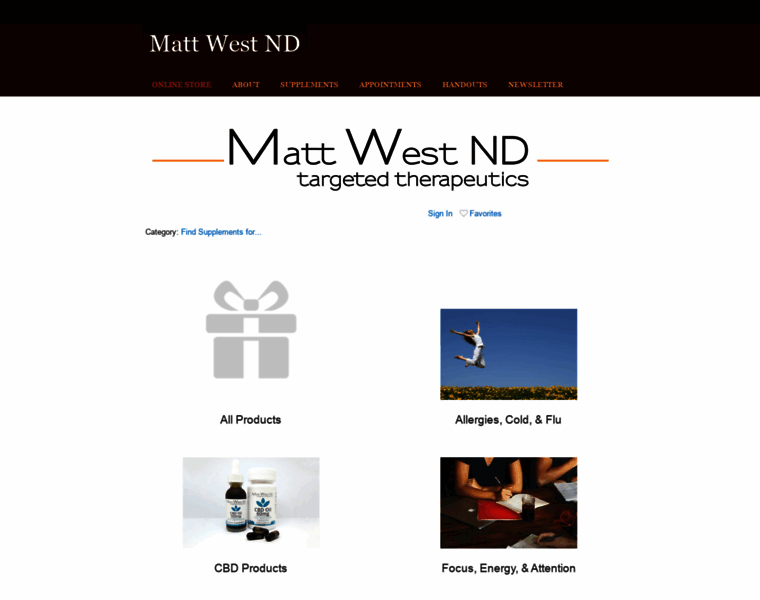 Mattwestnd.com thumbnail