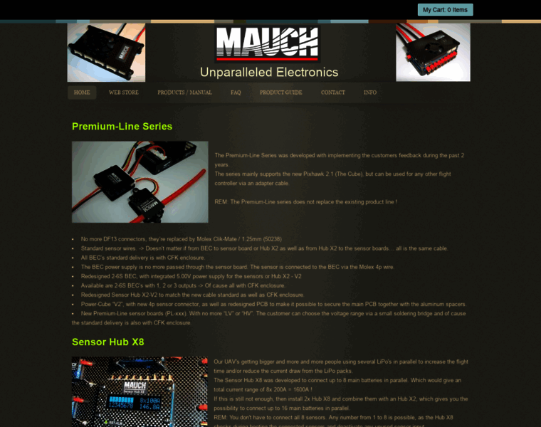 Mauch-electronic.com thumbnail
