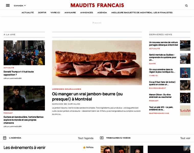 Mauditsfrancais.ca thumbnail