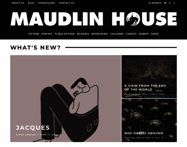 Maudlinhouse.net thumbnail