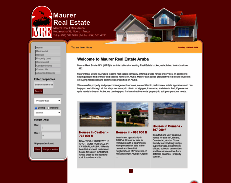 Maurer-real-estate.com thumbnail