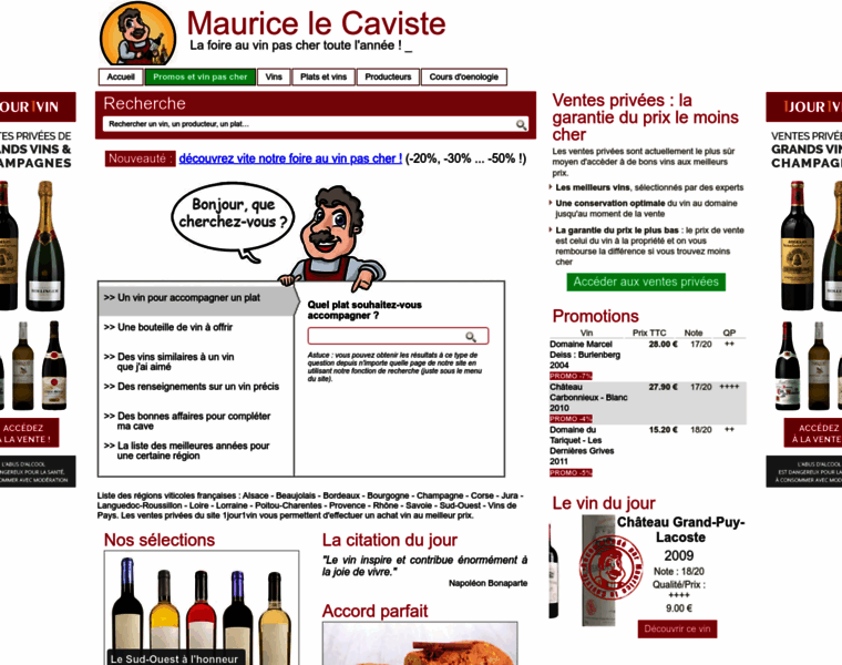 Maurice-le-caviste.com thumbnail