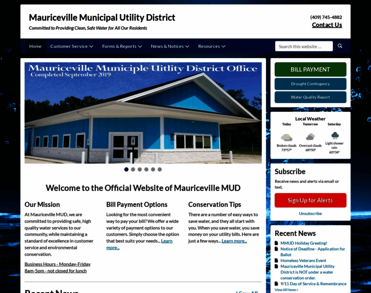 Mauricevillemud.com thumbnail