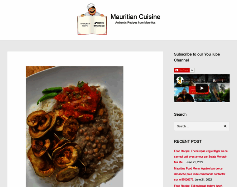 Mauritian-cuisine.com thumbnail