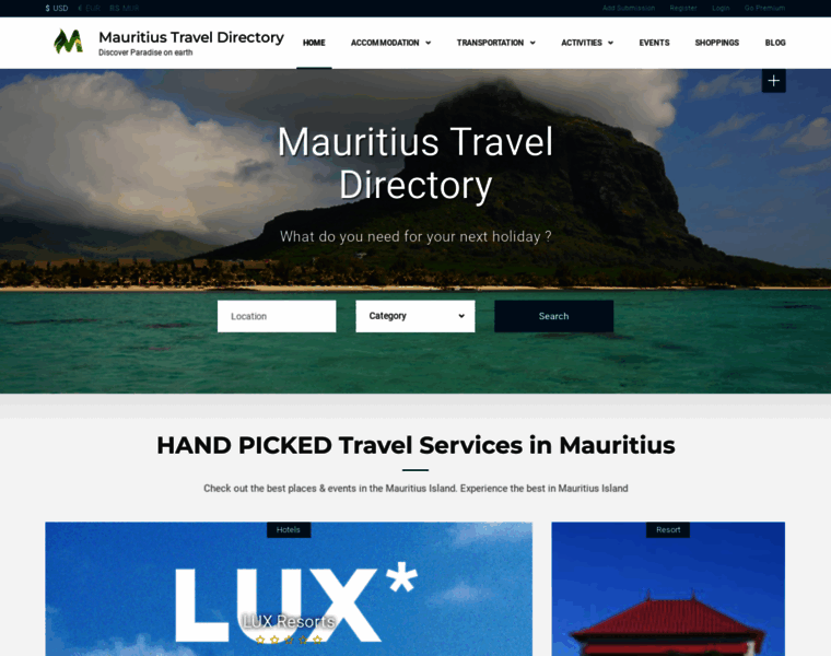 Mauritiusdirectory.org thumbnail