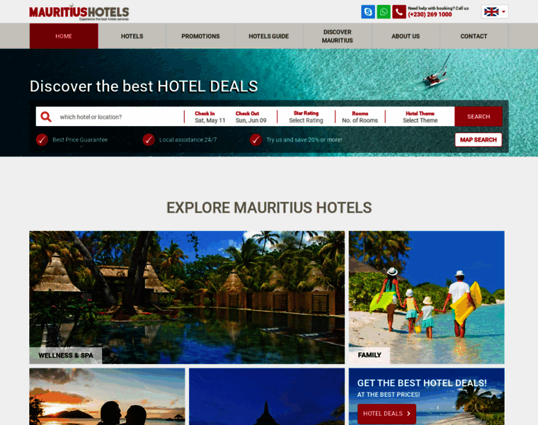 Mauritiushotels.mu thumbnail