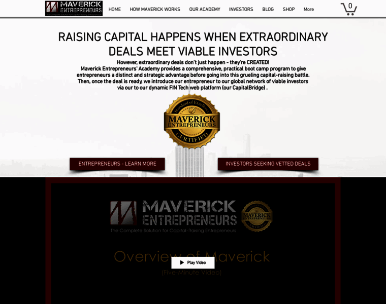 Maverickentrepreneurs.com thumbnail