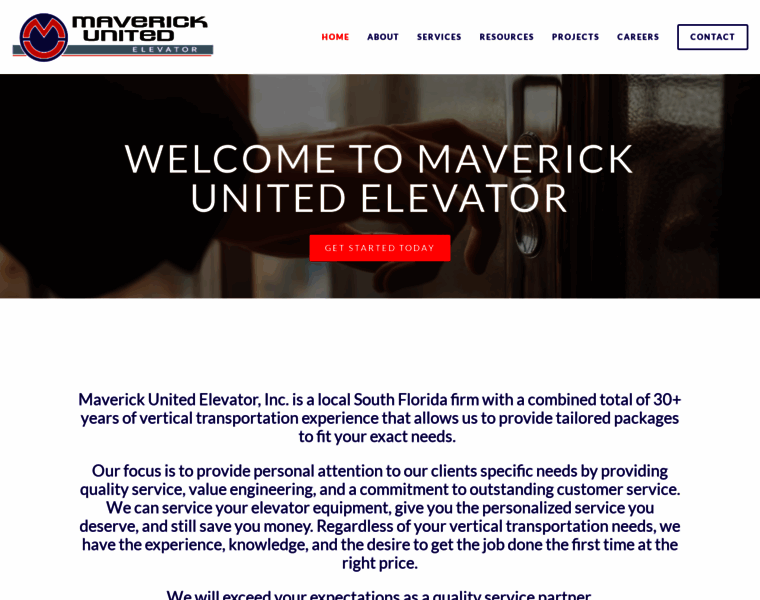 Maverickunitedelevator.com thumbnail
