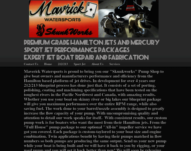 Maverickwatersports.com thumbnail