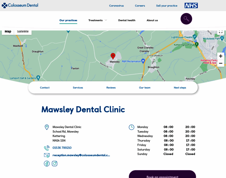 Mawsleydentalclinic.co.uk thumbnail